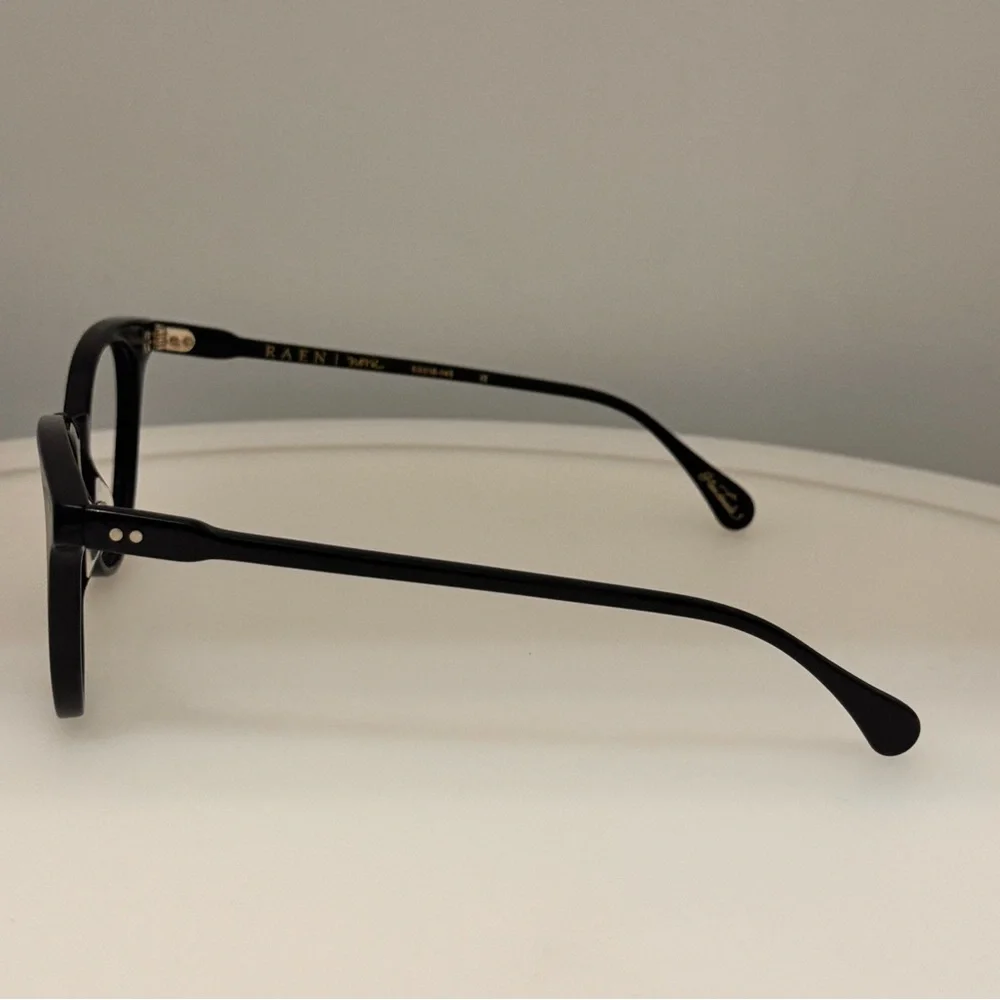 Authentic RAEN designer prescription round black eyeglasses frames